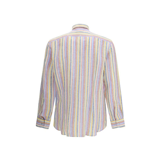 Etro Multicolor Linen Shirt