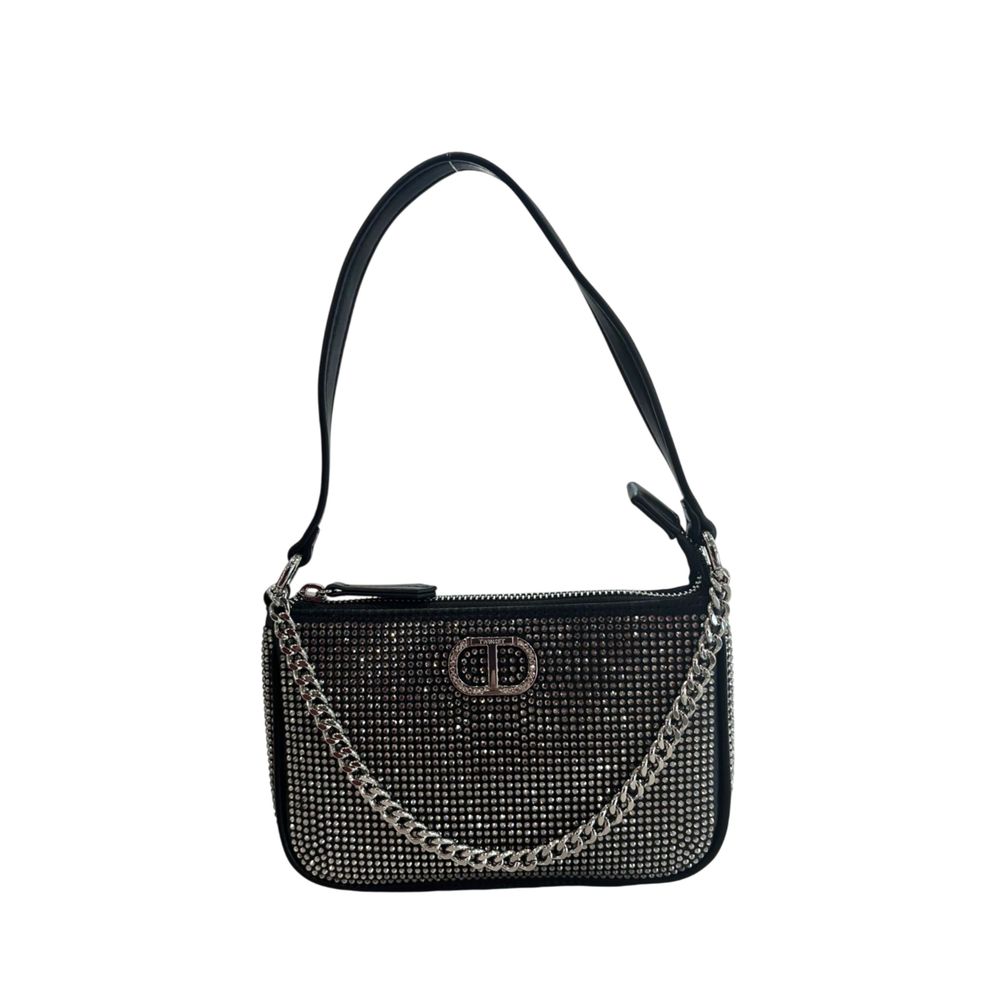 Twinset Purple PU Women Shoulder Bag