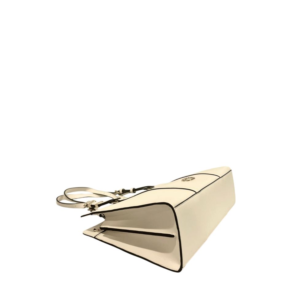 Twinset White PU Women Shoulder Bag