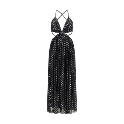 Zimmermann Black Viscose Long Dress