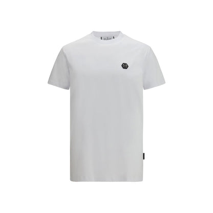 Philipp Plein White Cotton T-Shirt
