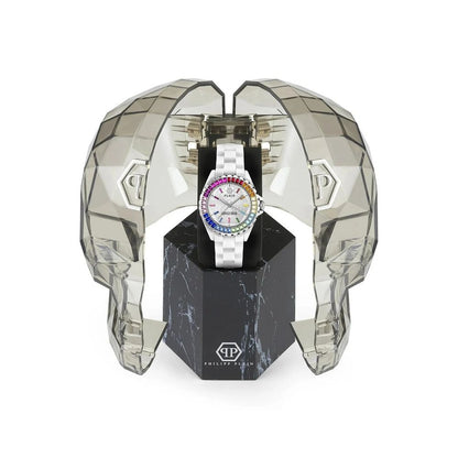 Philipp Plein White Ceramic Dress Watch