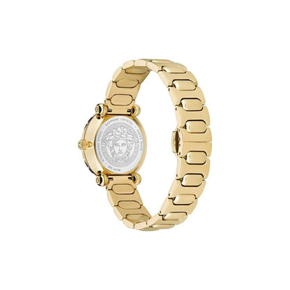 Versace Gold Stainless Steel Dress Watch