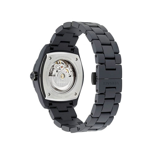 Versace Black Ceramic Dress Watch