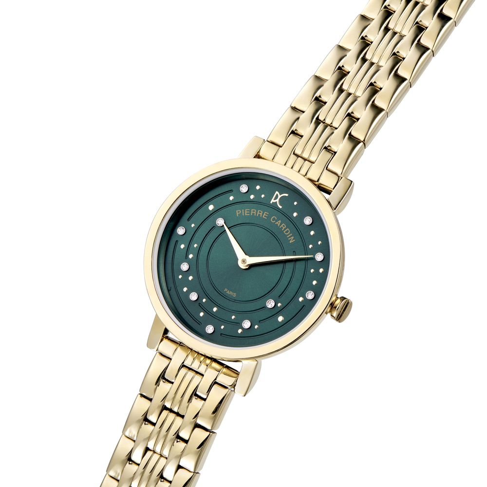Pierre Cardin Gold Stainless Steel Dress Watch