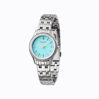 Pierre Cardin Gray Stainless Steel Dress Watch