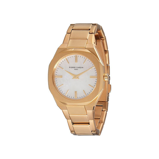 Pierre Cardin Gold Stainless Steel Dress Watch