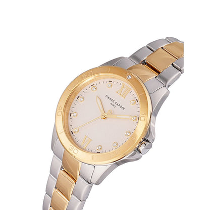 Pierre Cardin Gold Stainless Steel Dress Watch