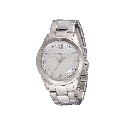 Pierre Cardin Gray Stainless Steel Dress Watch