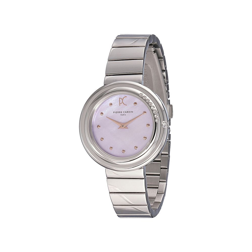 Pierre Cardin Gray Stainless Steel Dress Watch