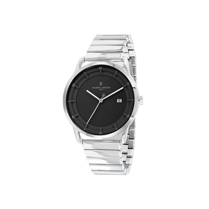 Pierre Cardin Gray Stainless Steel Dress Watch