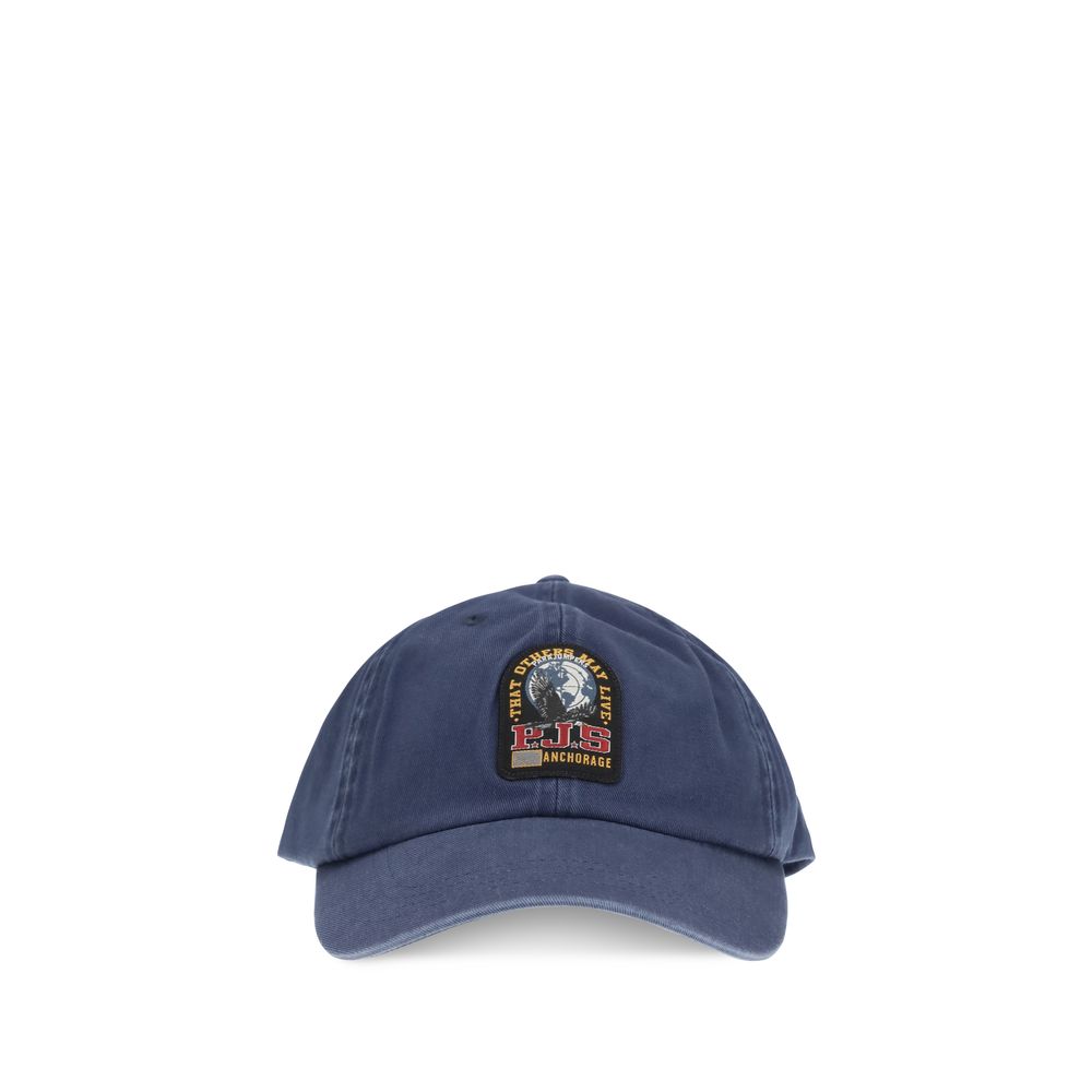 Parajumpers Blue Cotton Cap (Baseball Hat)
