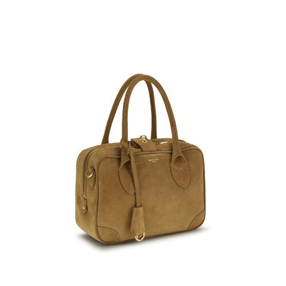 Golden Goose Beige Calf Leather Bos Taurus Shoulder Bag