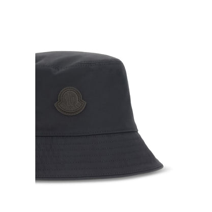 Moncler Blue Cotton Bucket Hat