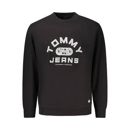 Tommy Hilfiger Black Cotton Men's Sweatshirt