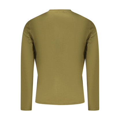 Napapijri Verde Cotton Male T-Shirt