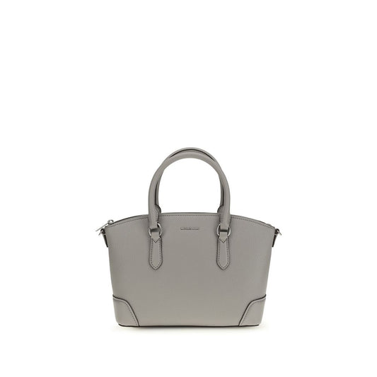 Michael Kors Gray Calf Leather Bos Taurus Handbag