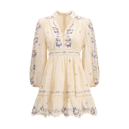 Zimmermann Beige Linen Casual Dress