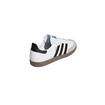 Adidas Originals White Leather Low Top Sneakers