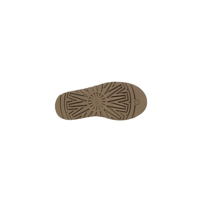 UGG Beige Suede Leather Ankle Boots