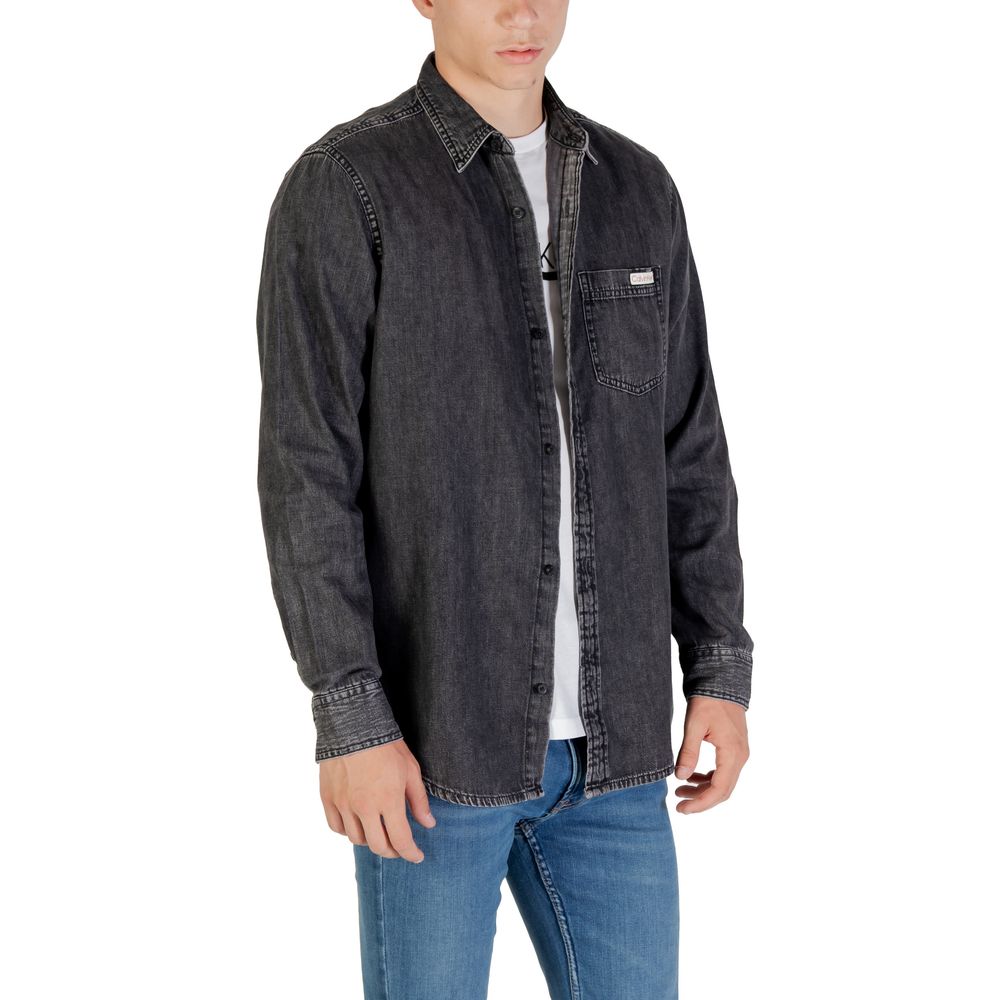 Calvin Klein Jeans Black Denim Shirt