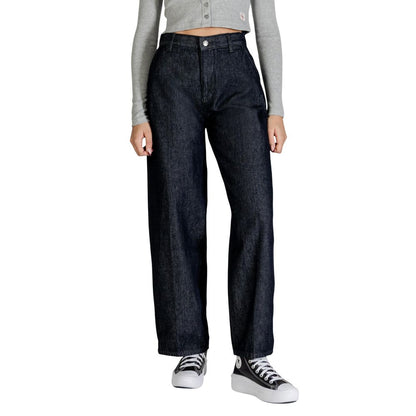 Calvin Klein Jeans Blue Cotton Bootcut Jeans