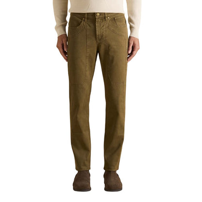Jeckerson Brown Cotton Skinny Jeans