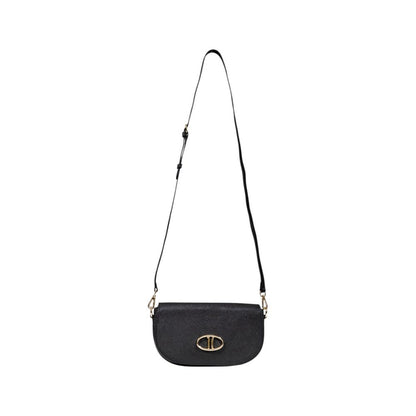 Alviero Martini Prima Classe Black Pvc Handbag