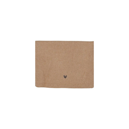 Pieces Beige Recycled Polyester Scarf