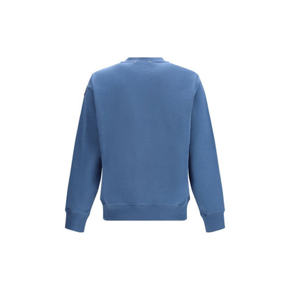Parajumpers Blue Cotton Sweatshirt