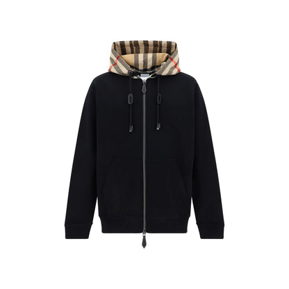 Burberry Black Cotton Sweatshirt