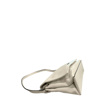 Twinset White PU Women Shoulder Bag