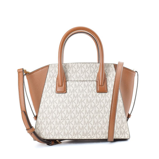 Michael Kors Beige Canvas Handbag
