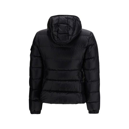 Moncler Black Polyamide Coat