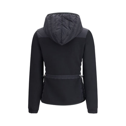 Moncler Grenoble Black Polyamide Full-Length Jacket