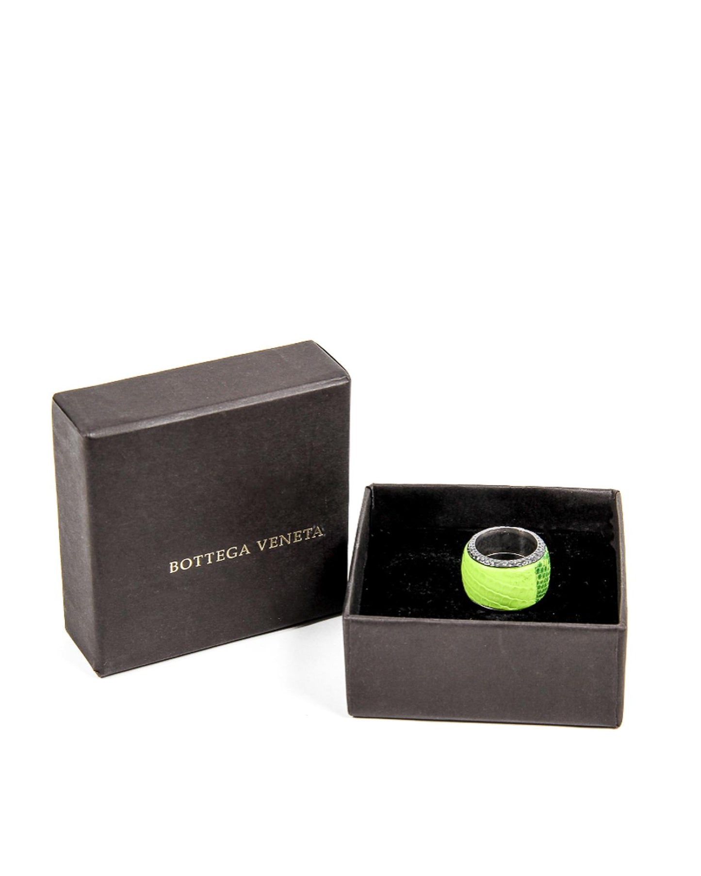 Bottega Veneta Bicolor Metal Ring