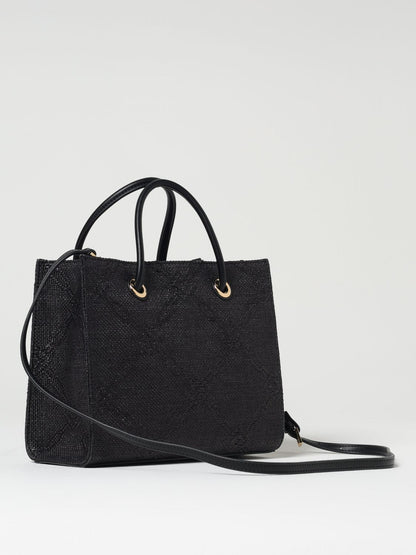 Elisabetta Franchi Black Synthetic Tote Bag