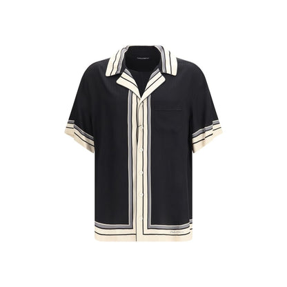 Dolce & Gabbana Multicolor Silk Pattern Shirt
