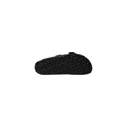 Birkenstock Black Synthetic Flat Sandals
