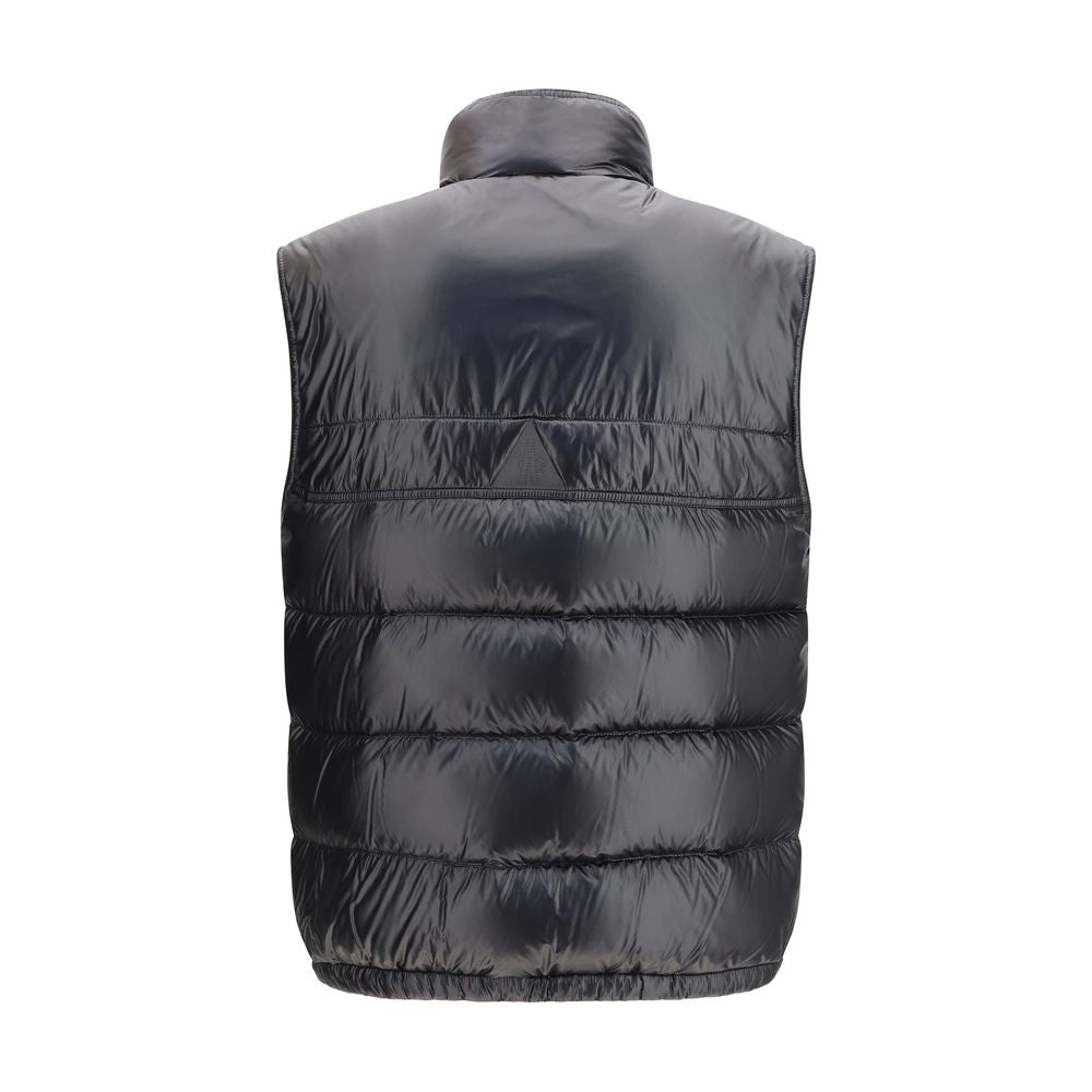 Moncler Grenoble Black Polyamide Sleveless Jacket