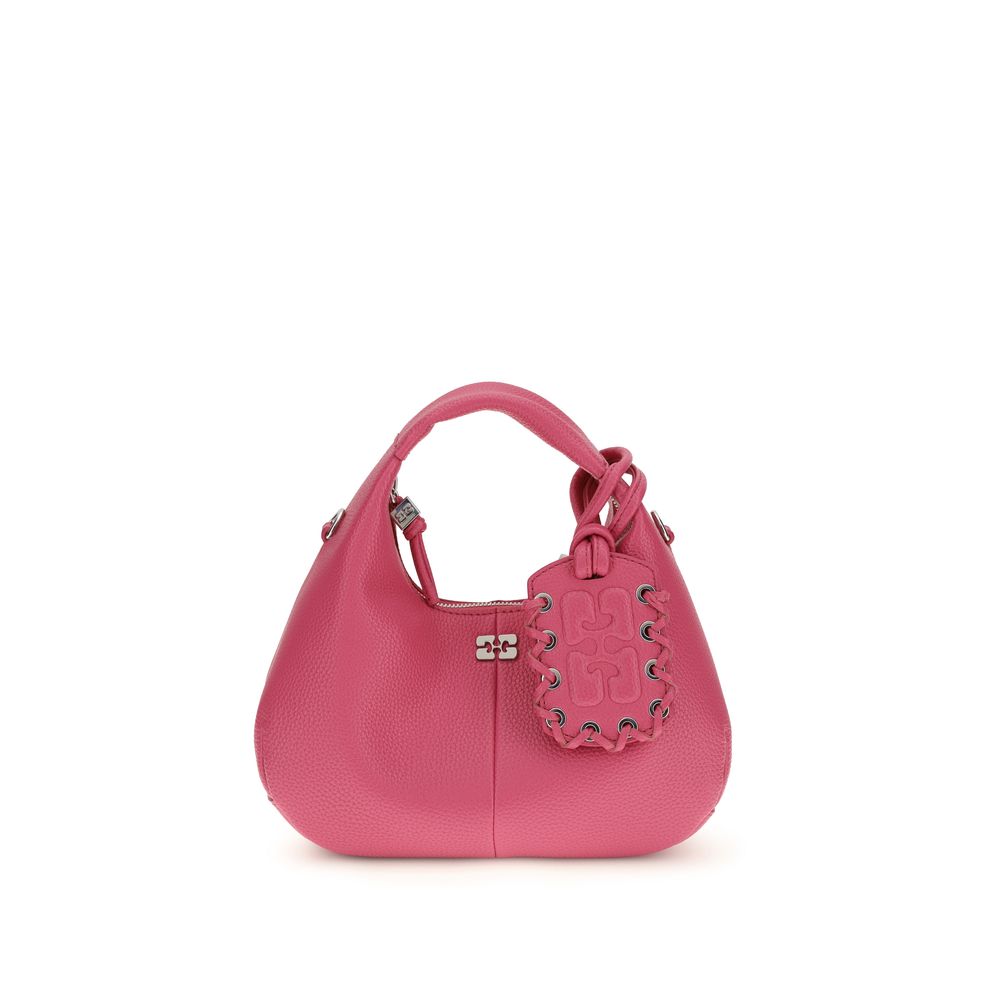 Ganni Multicolor Recycled Polyester Handbag