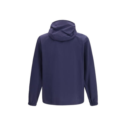 Moncler Grenoble Blue Polyamide Shell Jacket