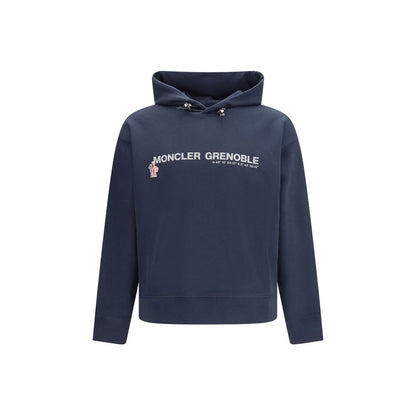 Moncler Grenoble Blue Cotton Sweatshirt