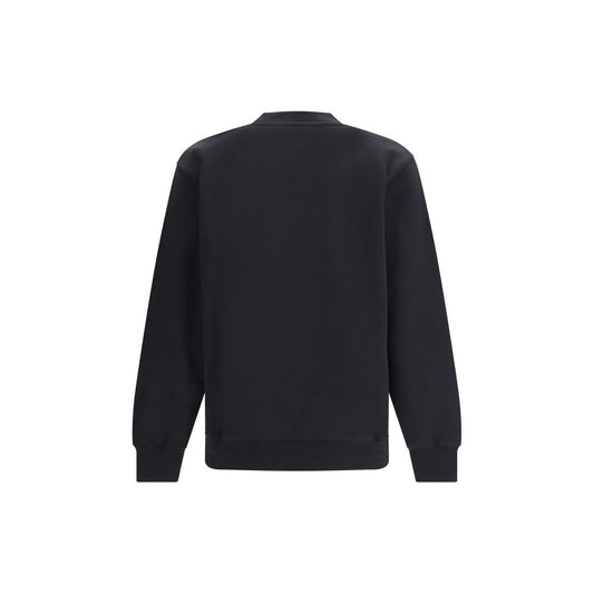 Philipp Plein Black Cotton Sweatshirt