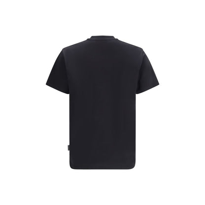 Philipp Plein Black Cotton T-Shirt