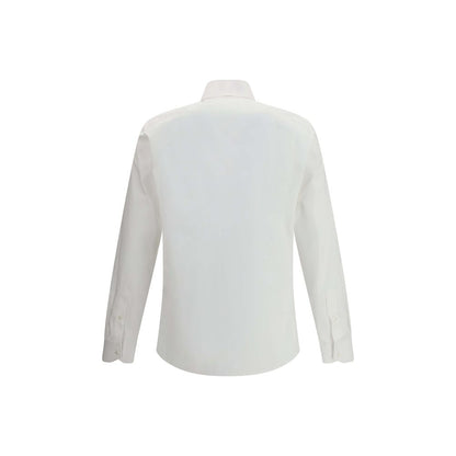 Fendi White Cotton Dress Shirt