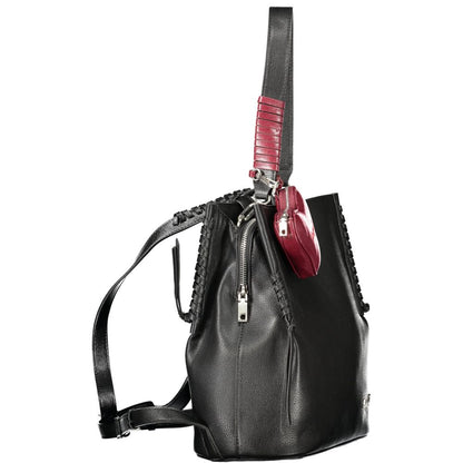 Desigual Black Polyurethane Women Backpack
