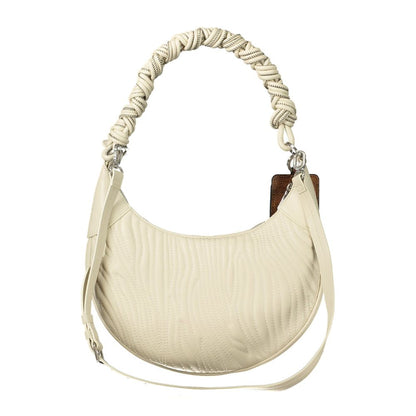 Desigual Bianco Poliuretano Women Handbag
