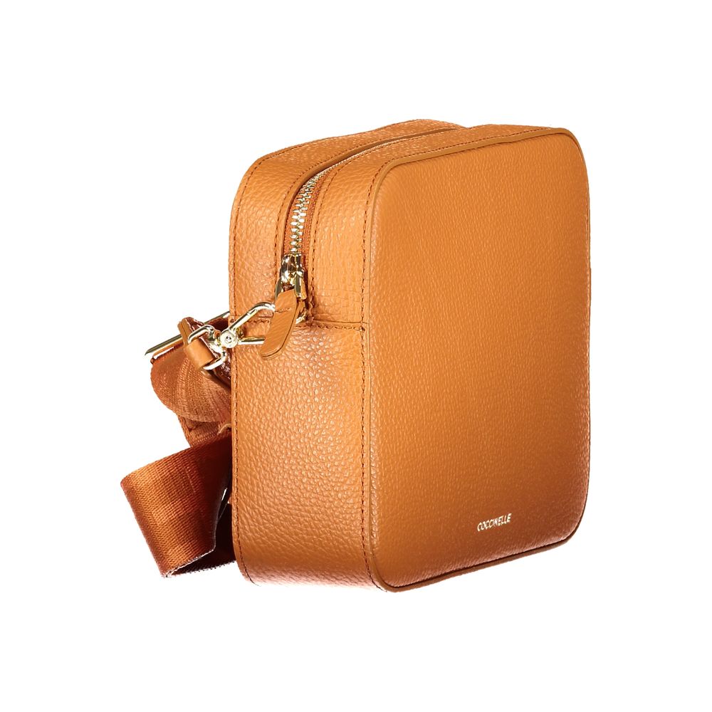 Coccinelle Arancione Leather Women Handbag