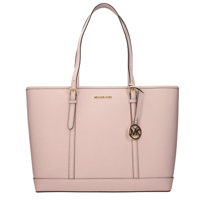 Michael Kors Pink Leather Shoulder Bag